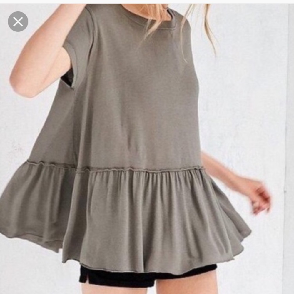 peplum tee